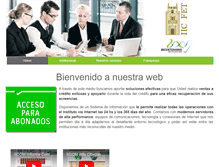 Tablet Screenshot of iictuc.com.ar